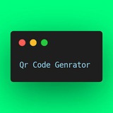 QR CODE GENRATOR // @Springreenoff