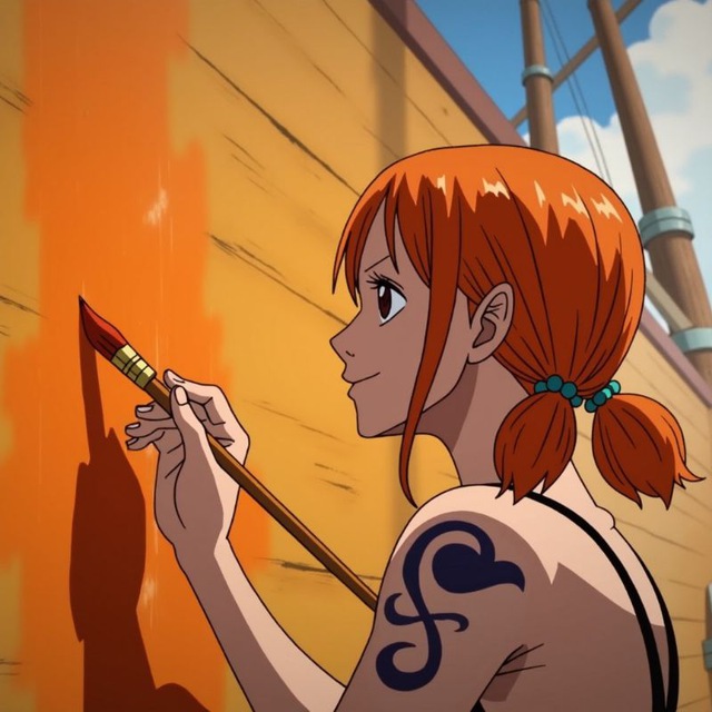 Nami One Piece Art